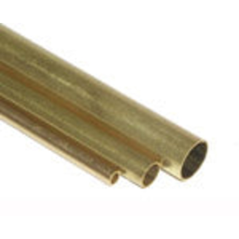 KS Metals Tube Brass 36X3/8 3 Pcs In Outer
