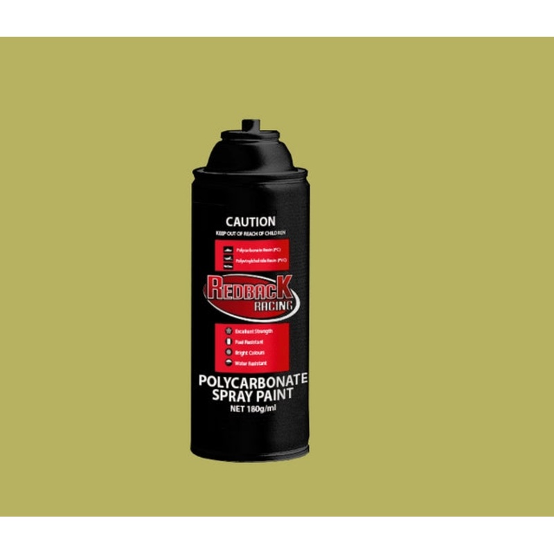 Redback Paint P.Carb Champagne Gold Alum.  180M