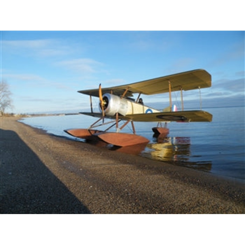 Balsa Usa 1/4 Scale WWI Floats x3  Mains& Tail 708mm supports 10Kg
