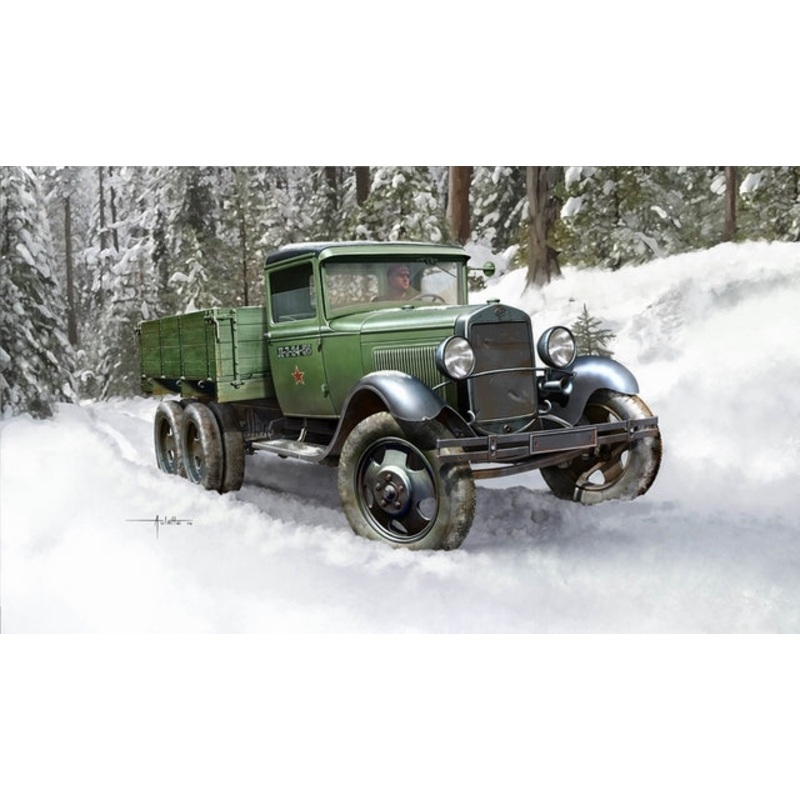 Hobbyboss 1:35 Soviet Gaz-AAA Cargo Truck