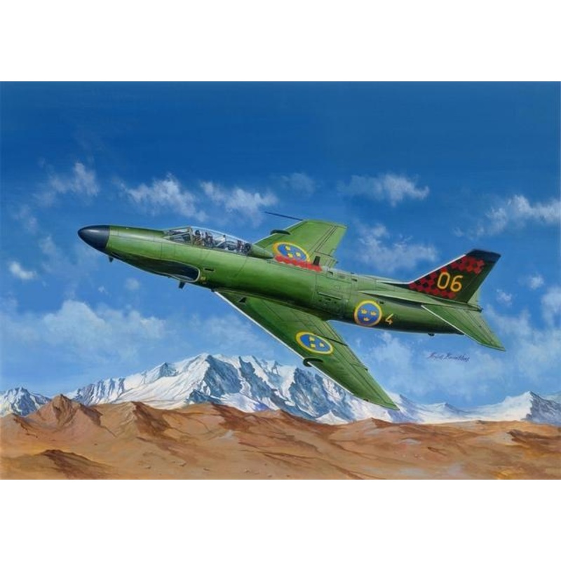 Hobbyboss 1:48 Saab J-32B/E Lanse