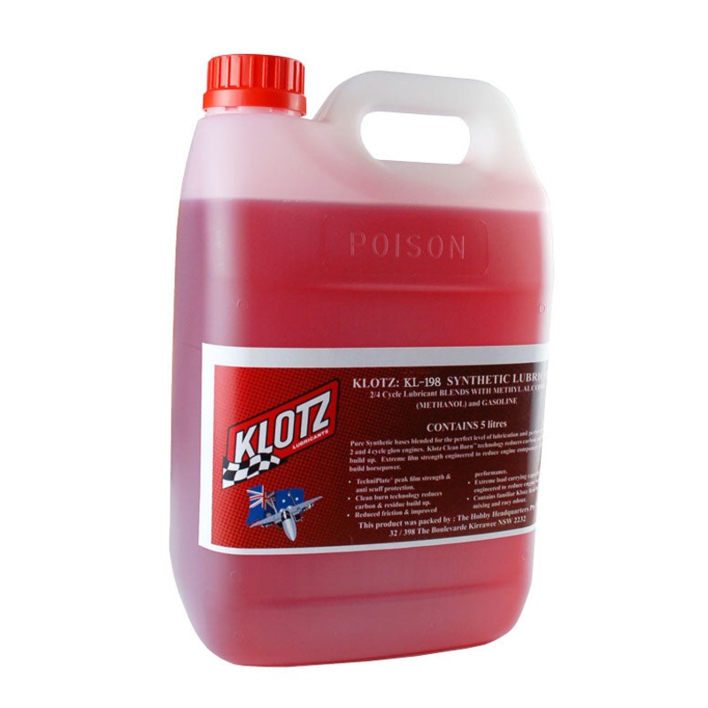 Klotz KL198 Heliglow Oil 5 Ltr