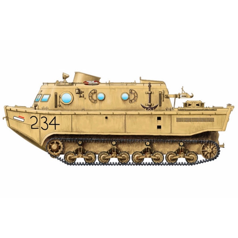 Hobbyboss 1:72 German Land-Wasser-Schlepper Tractor Early