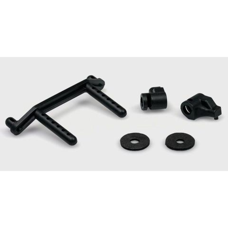 HBX Fr./Rr. Body Post+Pads+Post Mount