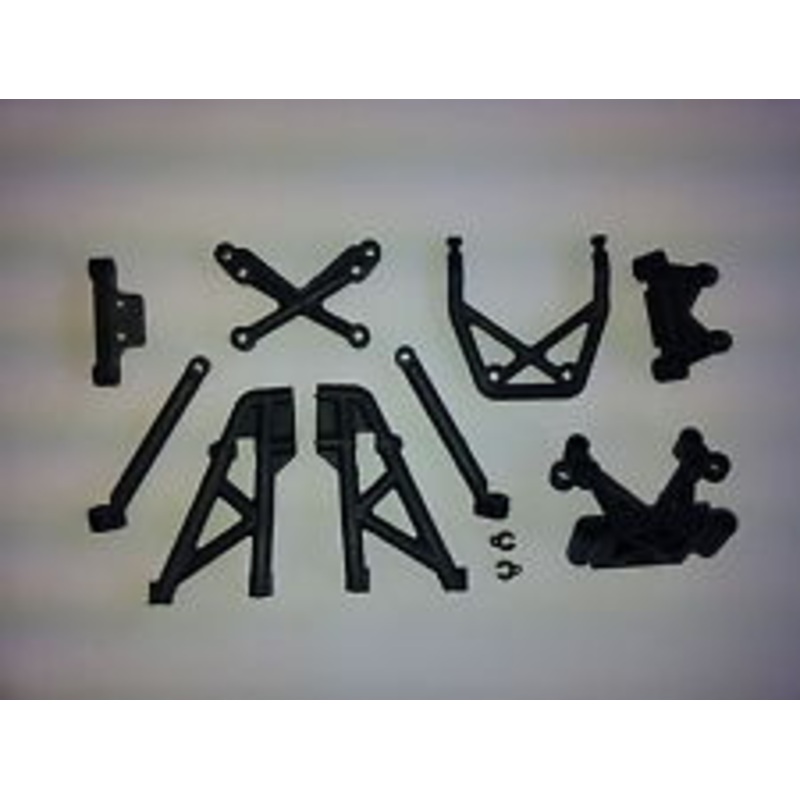HBX Fr. Shock Tower & Rr. Shock Tower Mount