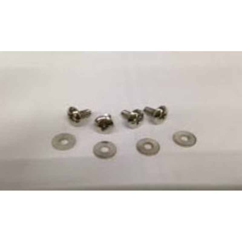 HBX Rnd Head Screw 3*8Mm +Shims *