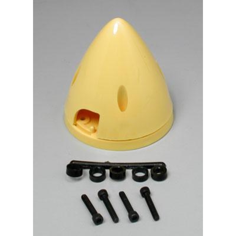 Dubro Spinner Plastic 2-3/4 Inch Yellow
