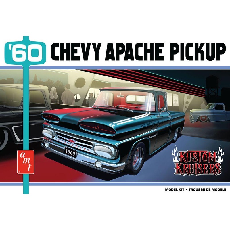 AMT 1:25 1960 Chevy Apache Pickup Street-Machine