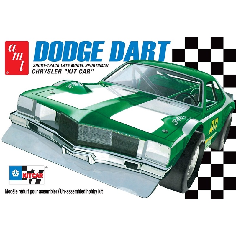 AMT 1:25 Dodge Dart Sportsman Short Track Kit Car