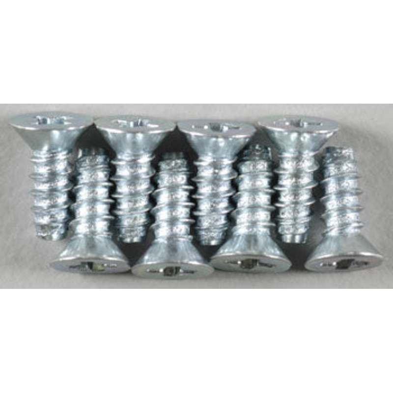 Dubro 3.0Mm X 8 Flat-Head Self Tap Screw(8)*