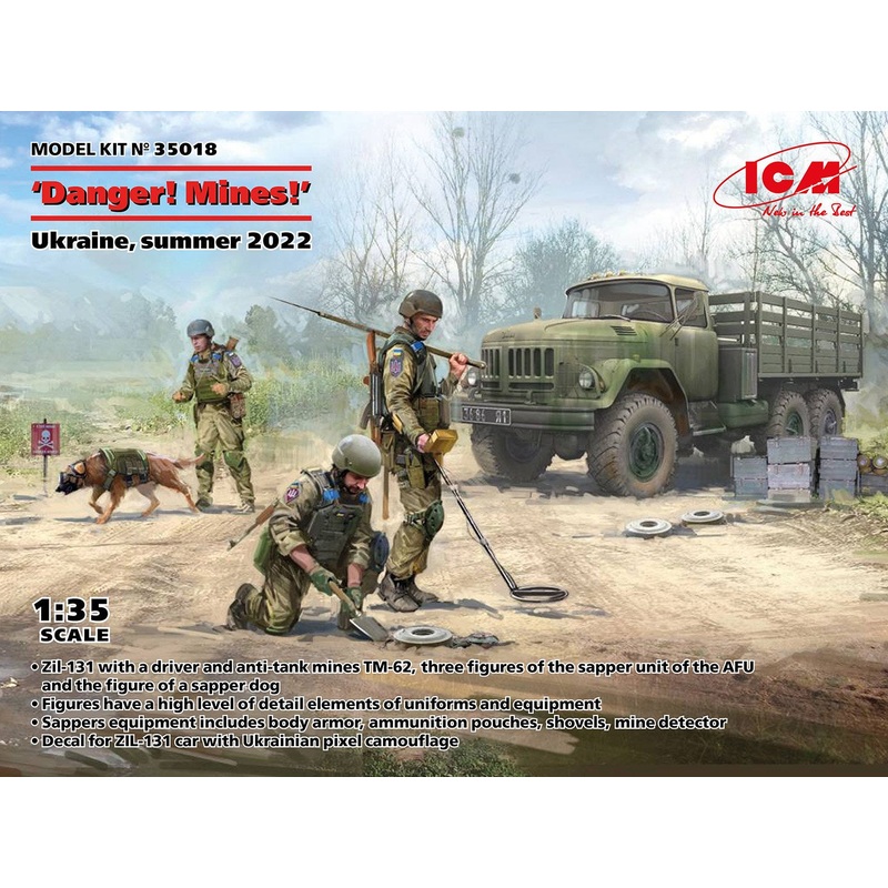 ICM 1:35 Danger Mines