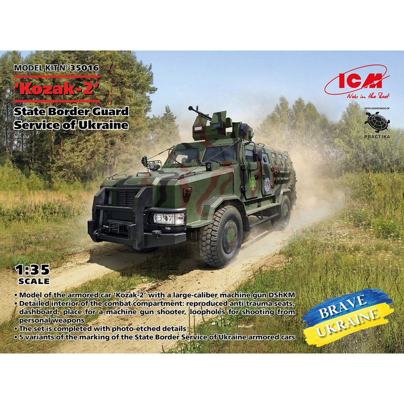 ICM 1:35 Kozak 2 State Border Guard Service