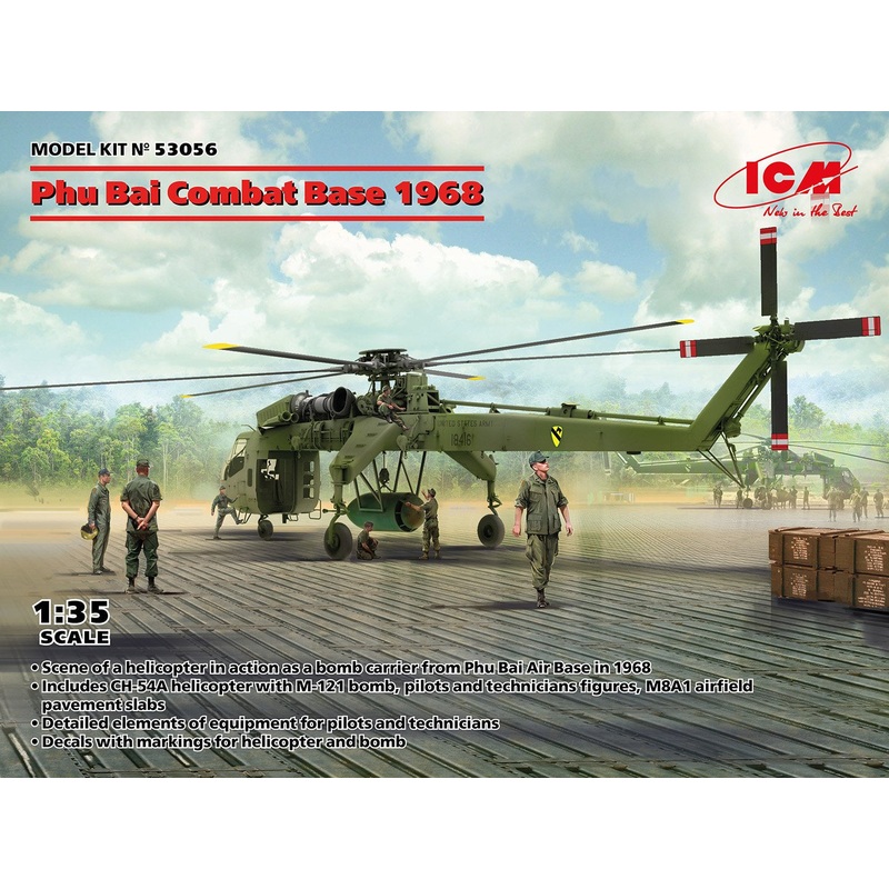 ICM 1:35 Phu Bai Combay Base 1968