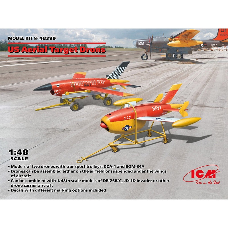 ICM 1:48 US Aerial Target Drones