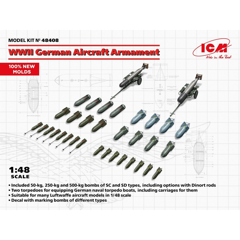 ICM 1:48 WWII German Aircraft Armament