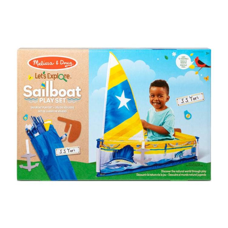 Melissa and Doug – Let’s Explore – Sailboat Playset