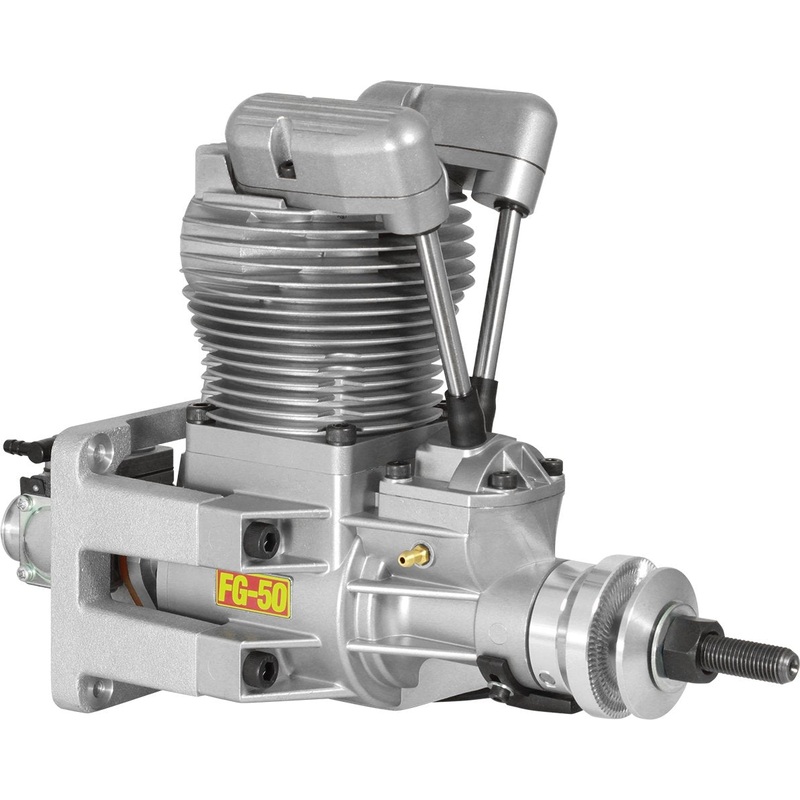 Saito FG-50 4C Gas Elec/Ign W/Mount