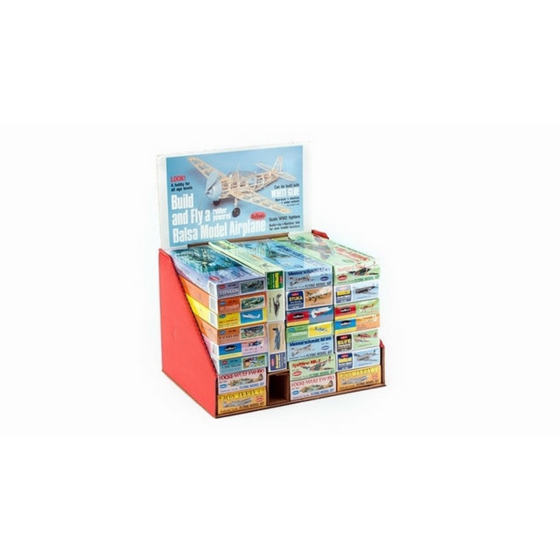 Guillows 165 Counter Top Display 24 Kits