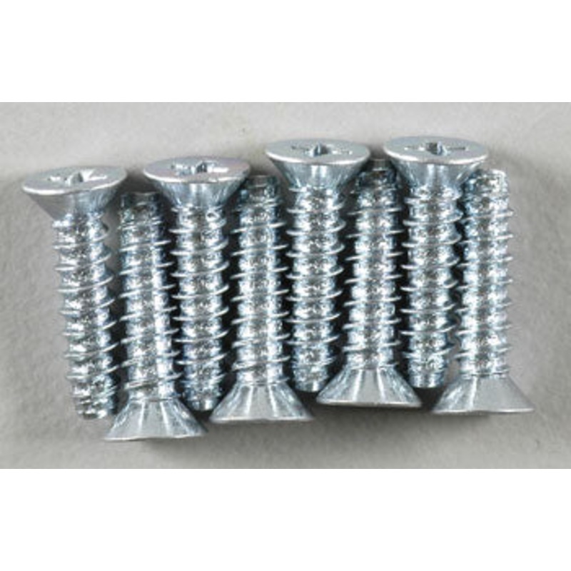 Dubro 3.0Mmx12 Flat-Head Self Tap Screw(8)*