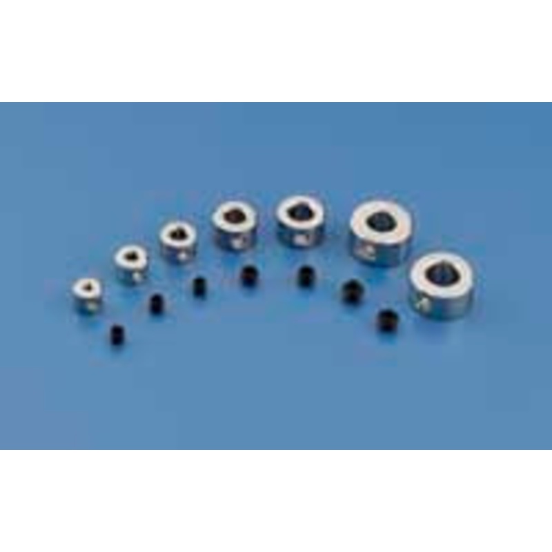 Dubro Dura-Collars 3/16 In Plated Brass12 P*
