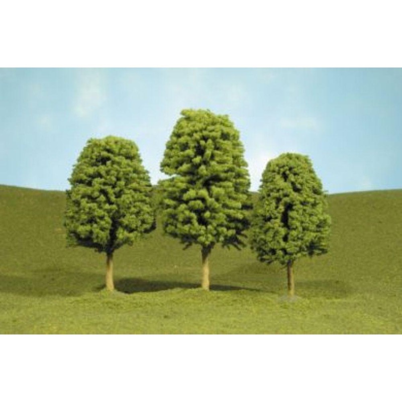 Bachmann 5- 6 Deciduous Trees, 2/pack. O Scale