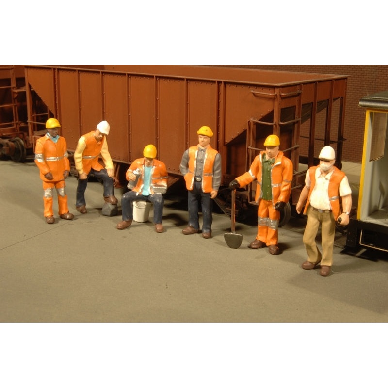 Bachmann Maintenance Workers, 6 FiguresO Scale