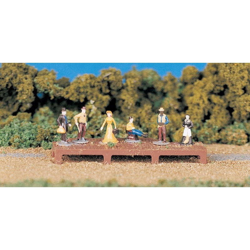 Bachmann Old West Figures (6 pcs), HO Scale