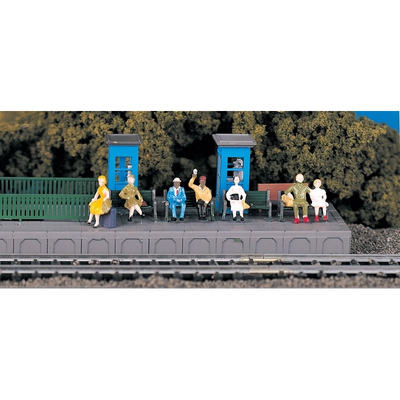Bachmann Sitting Passengers, (7 pcs), HOScale