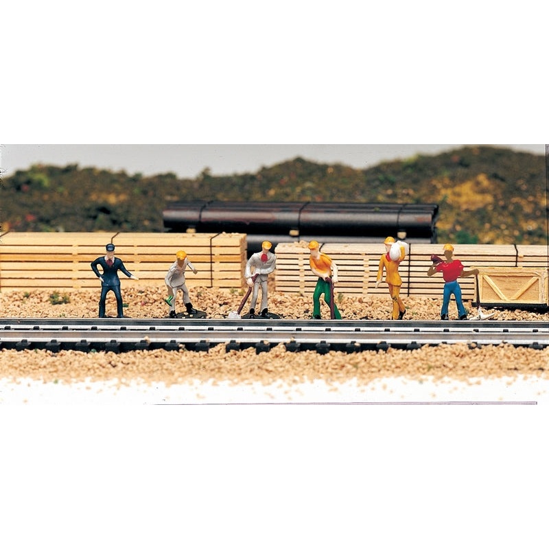 Bachmann Train Work Crew, (6 pcs), HO Scale