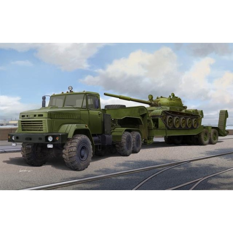 Hobbyboss 1:35 Ukraine Kraz-6446 Tractor/Semi