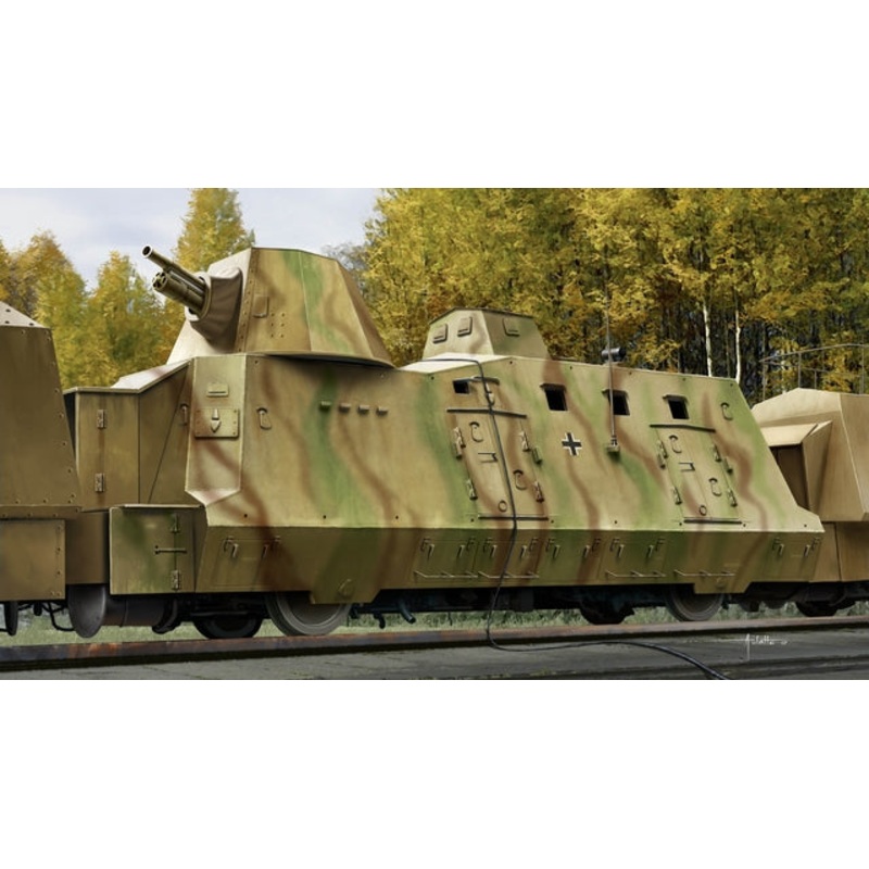Hobbyboss 1:72 Geschutzwagen