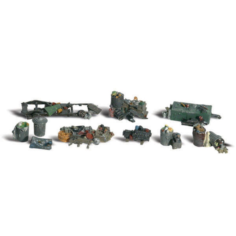 Woodland Scenics Assorted Junk, HO Scale