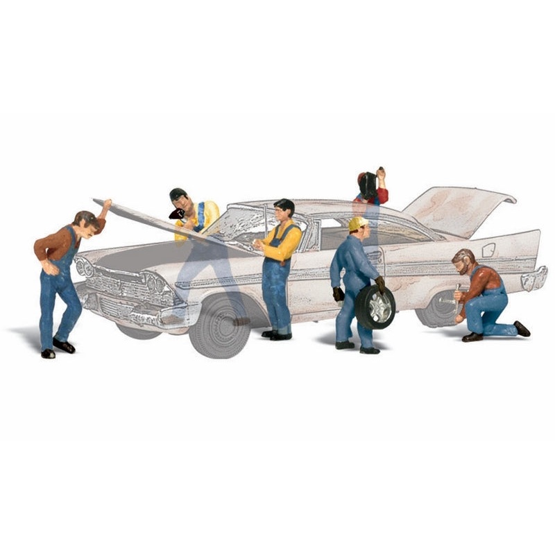 Woodland Scenics Ho Auto Mechanics