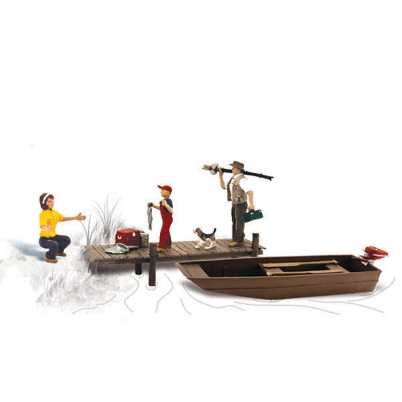 Woodland Scenics Ho Family Fishing