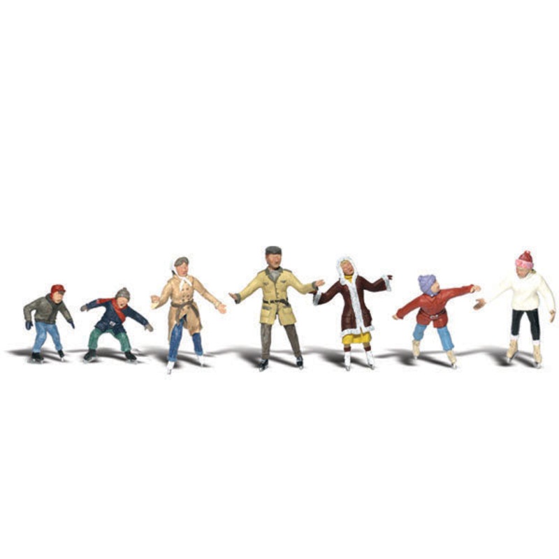 Woodland Scenics Ho Ice Skaters