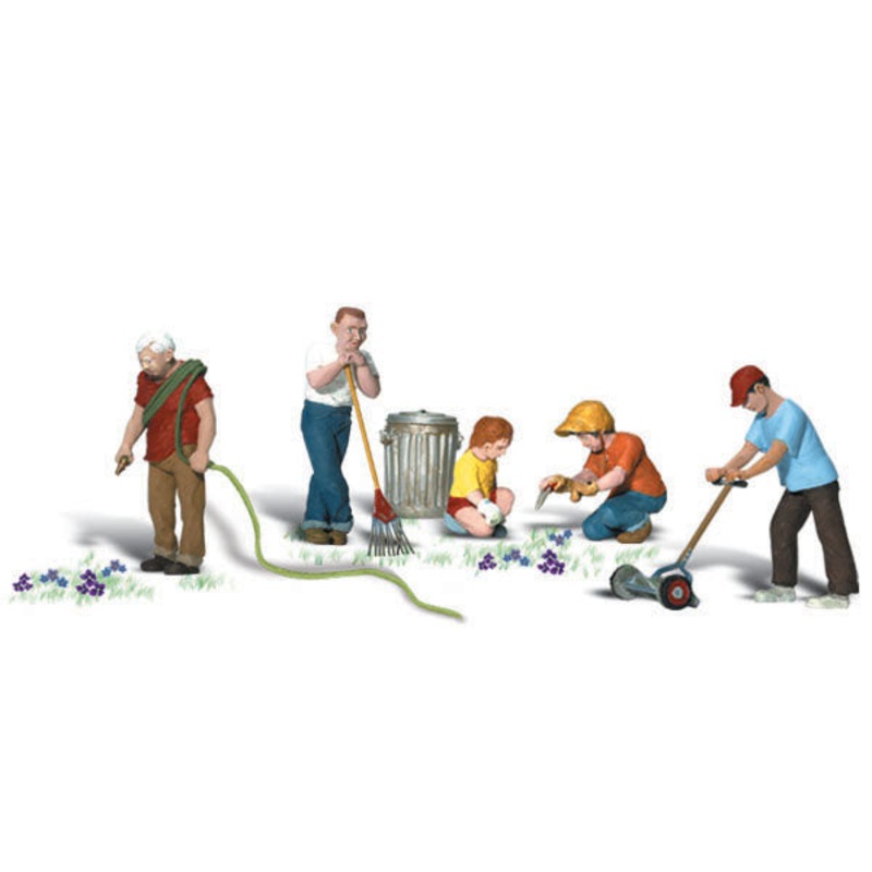 Woodland Scenics Ho Lawn Workers