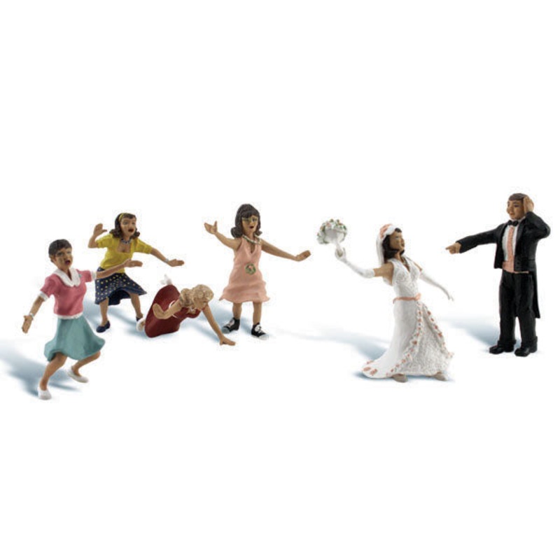Woodland Scenics Ho Wedding Bouquet Toss