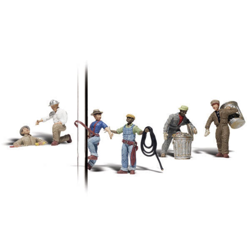 Woodland Scenics O City Workers