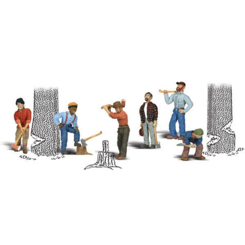 Woodland Scenics O Lumberjacks