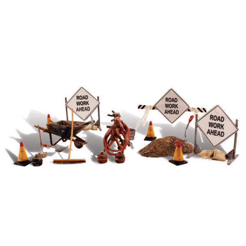 Woodland Scenics O Scale Road Crew Details