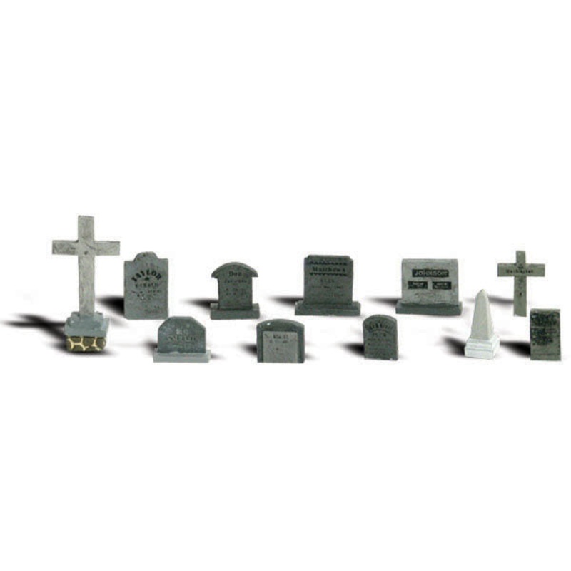 Woodland Scenics O Tombstones