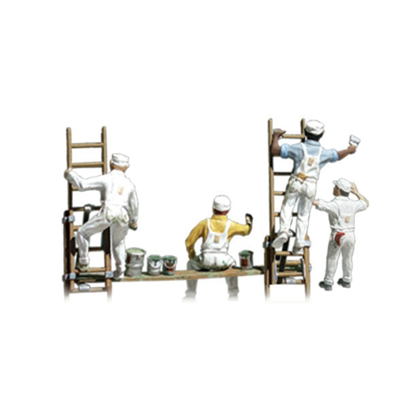 Woodland Scenics Painters, 4 Person Crew, HO Scale