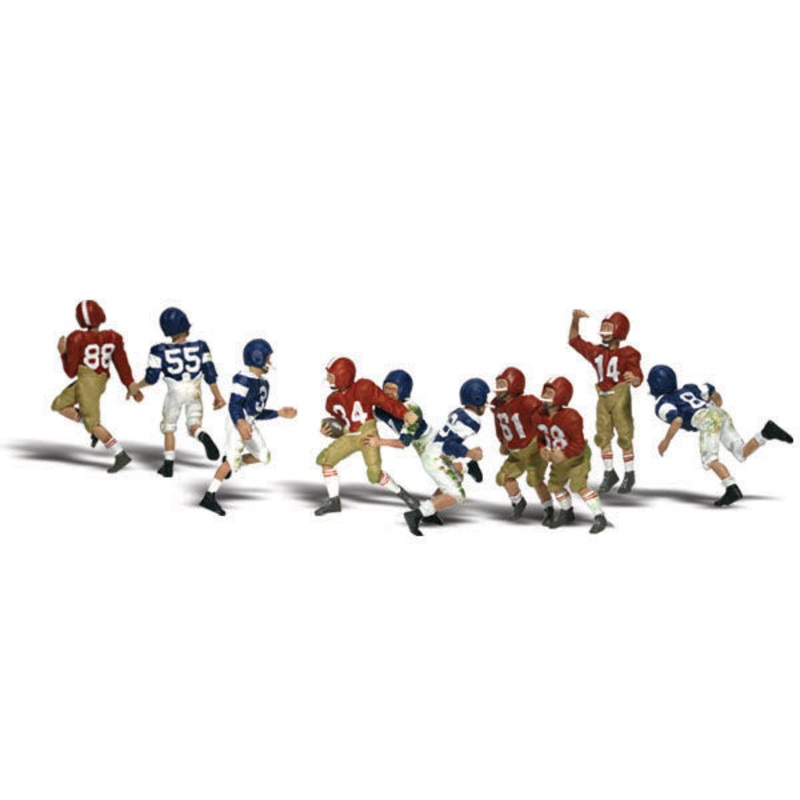 Woodland Scenics Youth Football Players,HO Scale
