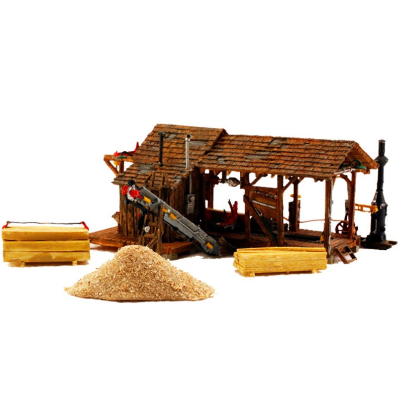 Woodland Scenics Ho Buzz’s Sawmill (Lit)*