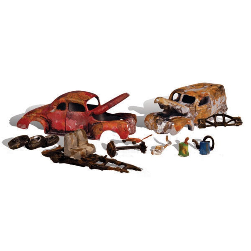 Woodland Scenics Ho Junk Cars *