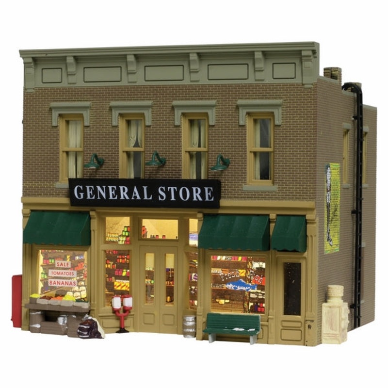 Woodland Scenics Ho Lubener’s General Store (Lit) *