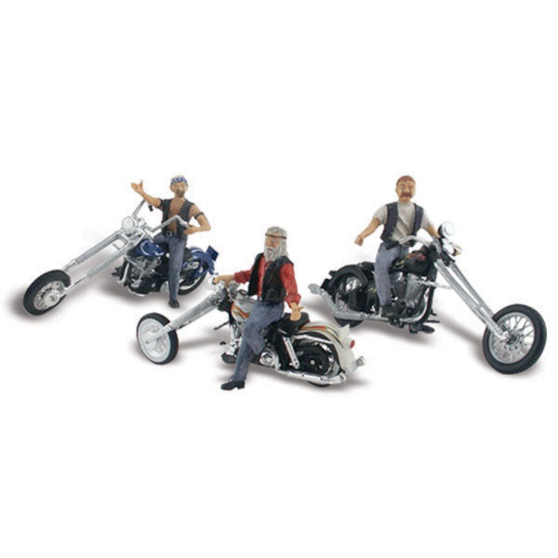 Woodland Scenics N Bad Boy Bikers