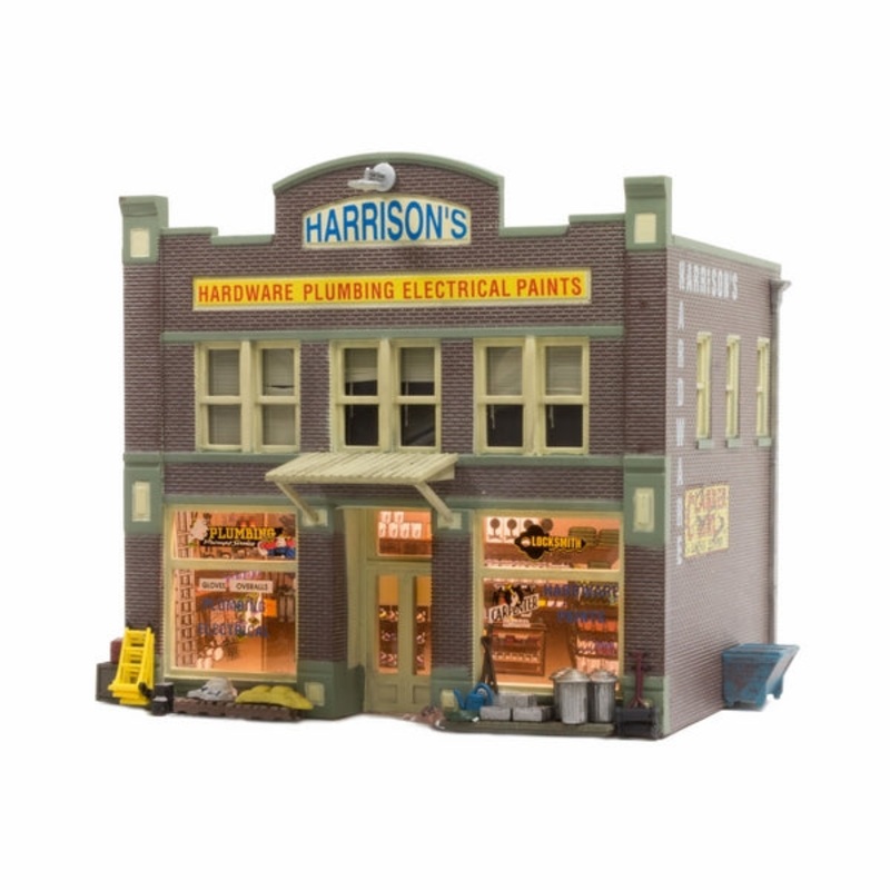 Woodland Scenics N Harrison’s Hardware (Lit)