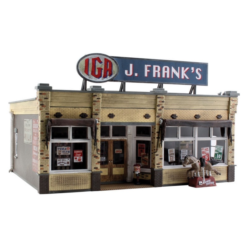 Woodland Scenics O J. Frank’s Grocery (Lit) *