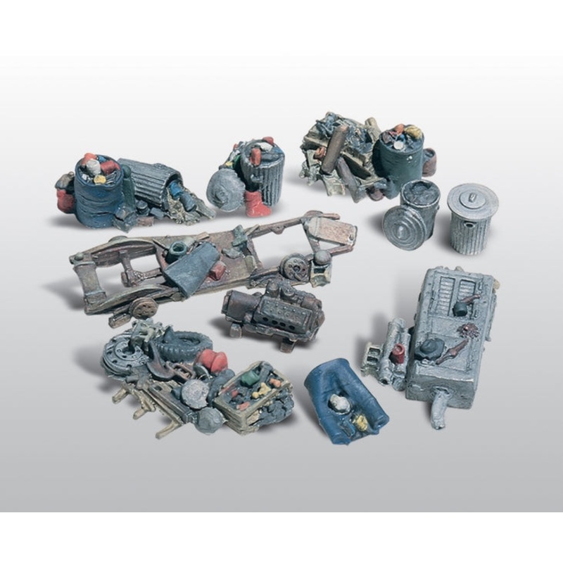 Woodland Scenics Assorted Junk Piles ScDetails *